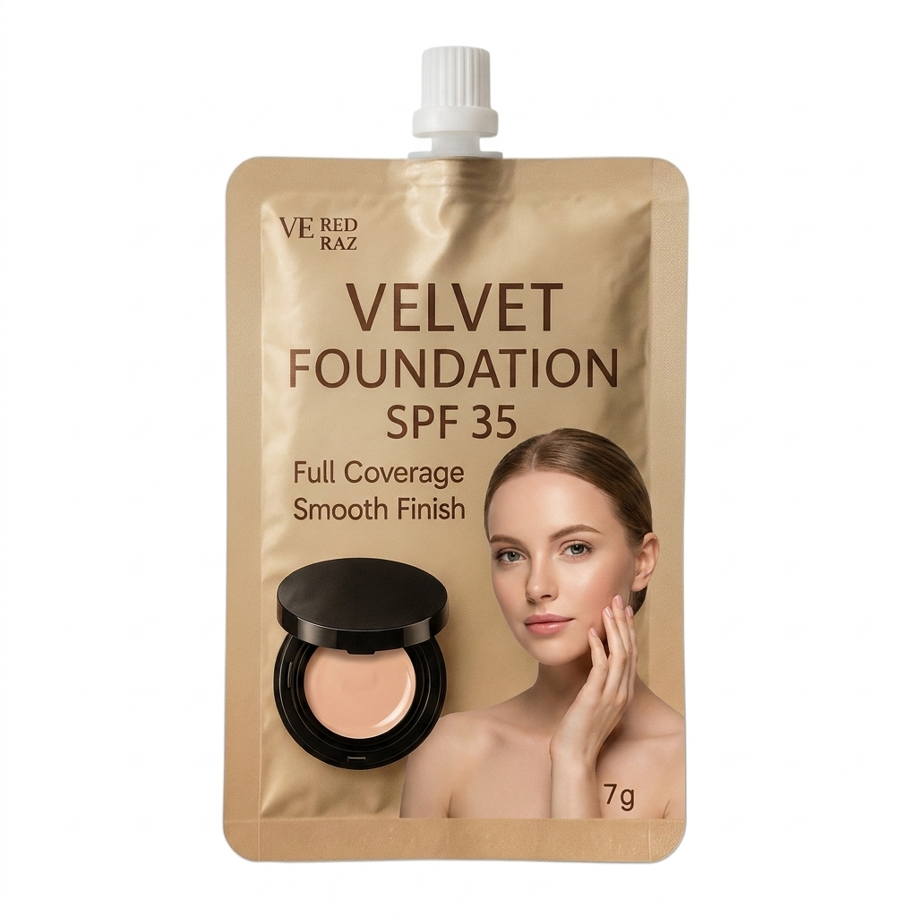 Velvet Foundation SPF 35 — 120 Cool Linen — Velvet Coverage SPF 35