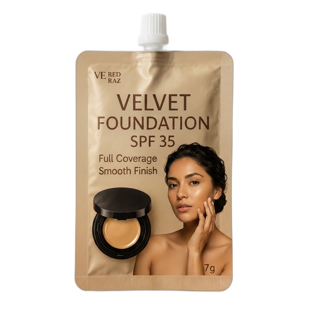 Velvet Foundation SPF 35 — 145 Honey Light — Velvet Coverage SPF 35