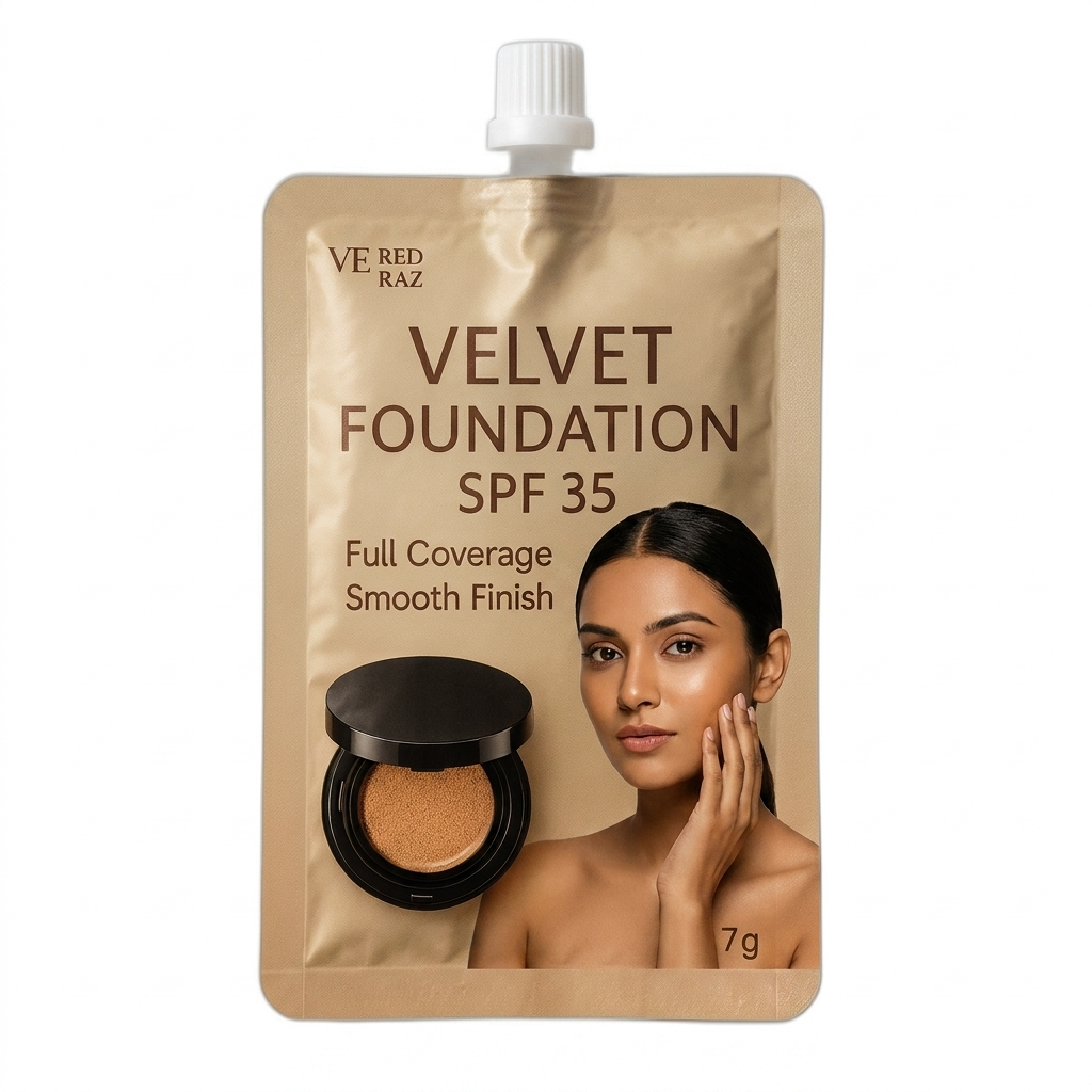 Velvet Foundation SPF 35 — 160 Caramel Light — Velvet Coverage SPF 35