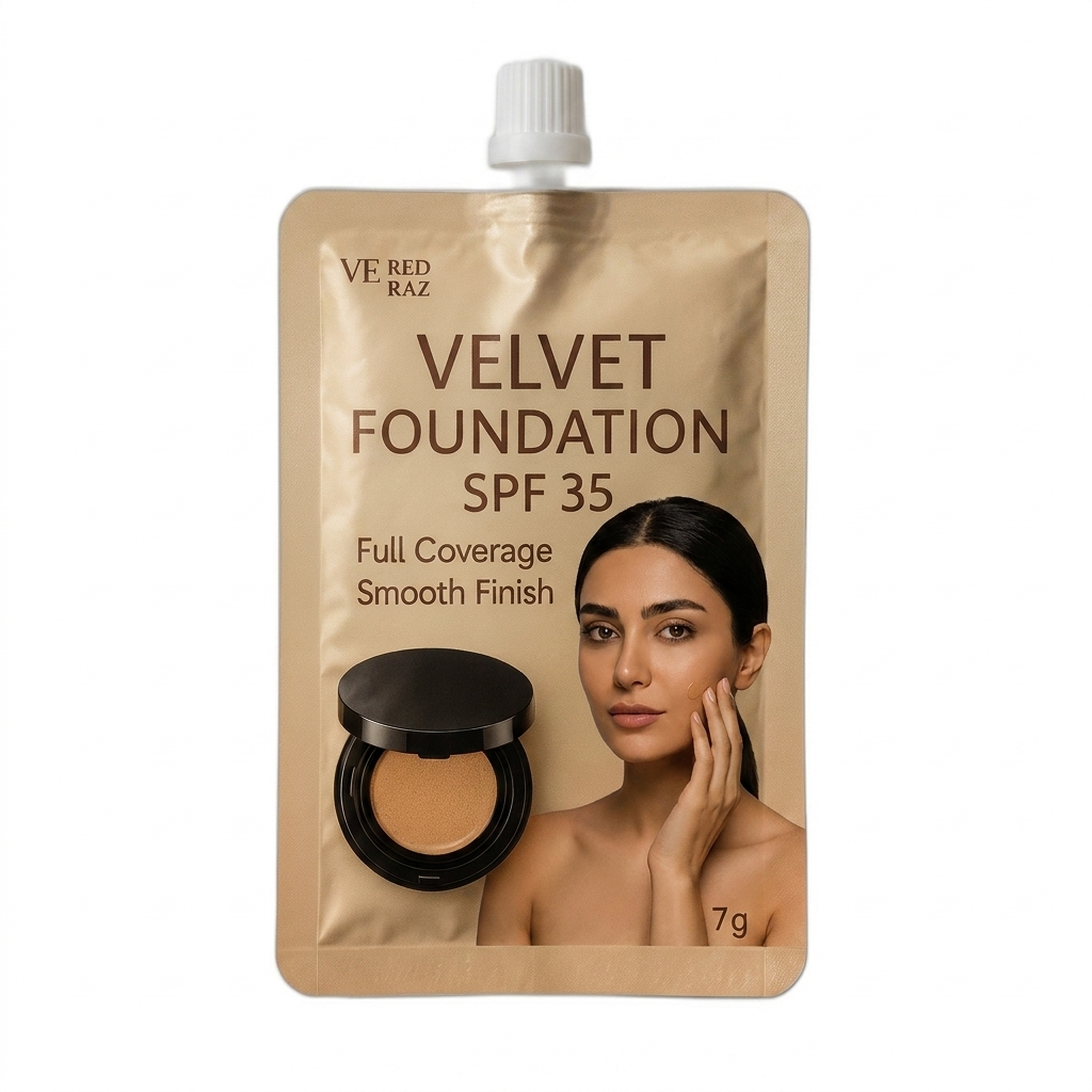 Velvet Foundation SPF 35 — 165 Almond — Velvet Coverage SPF 35