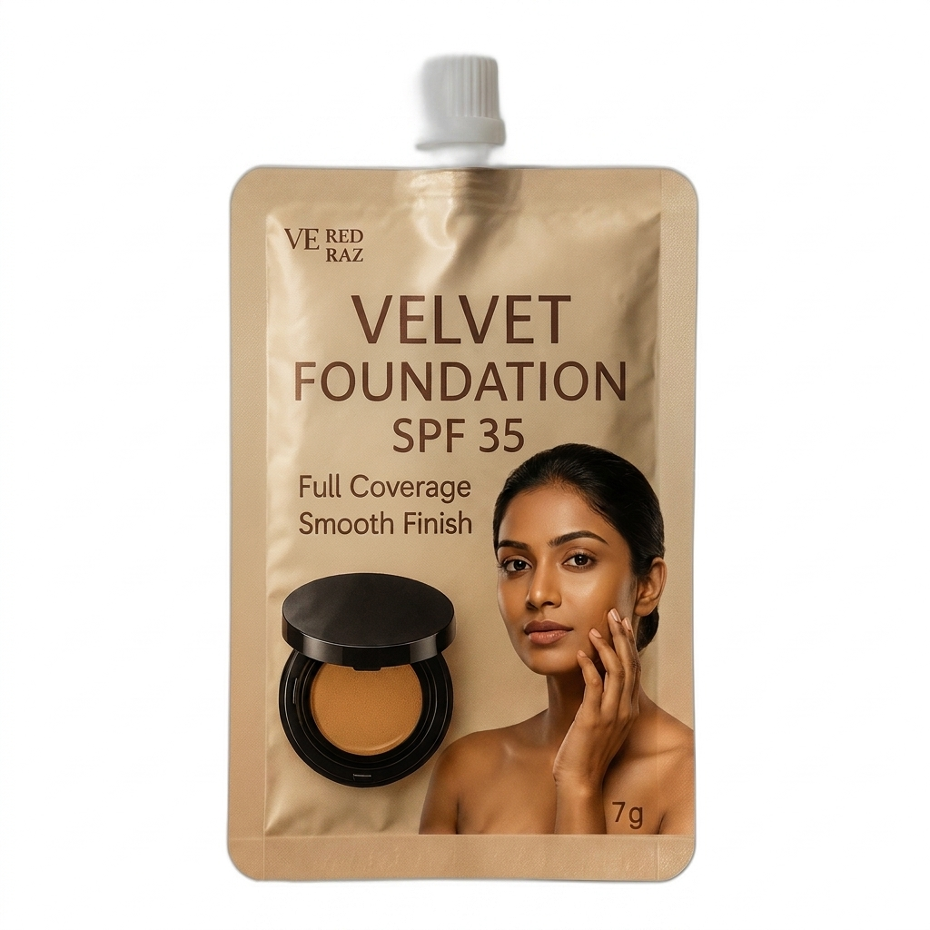 Velvet Foundation SPF 35 — 180 Honey — Velvet Coverage SPF 35