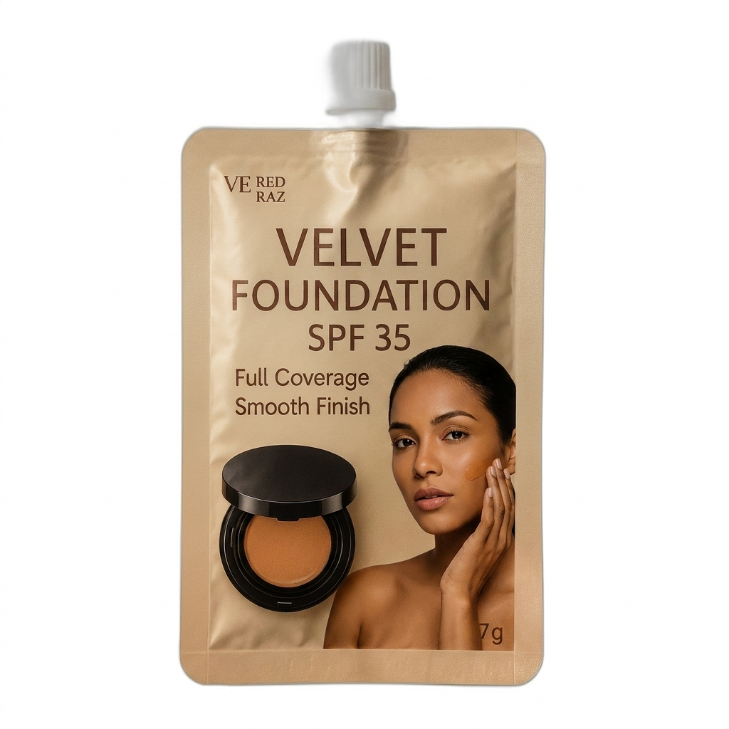 Velvet Foundation SPF 35 — 190 Caramel — Velvet Coverage SPF 35
