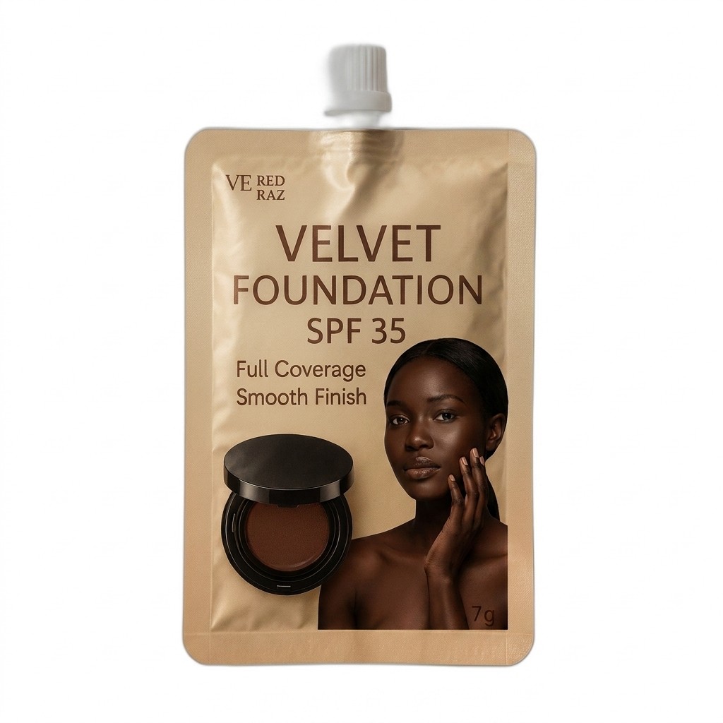 Velvet Foundation SPF 35 — 460 Ebony — Velvet Coverage SPF 35