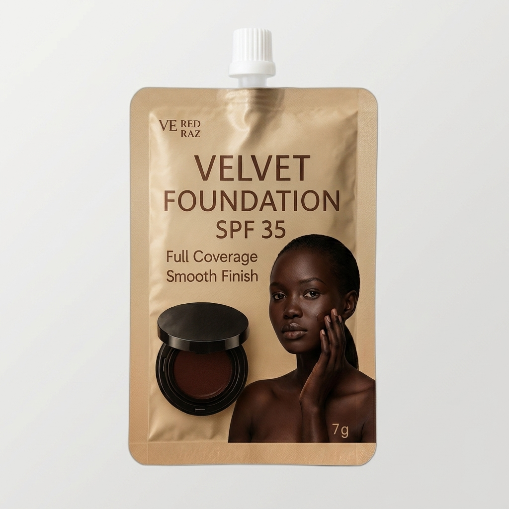 Velvet Foundation SPF 35 — 480 Onyx — Velvet Coverage SPF 35