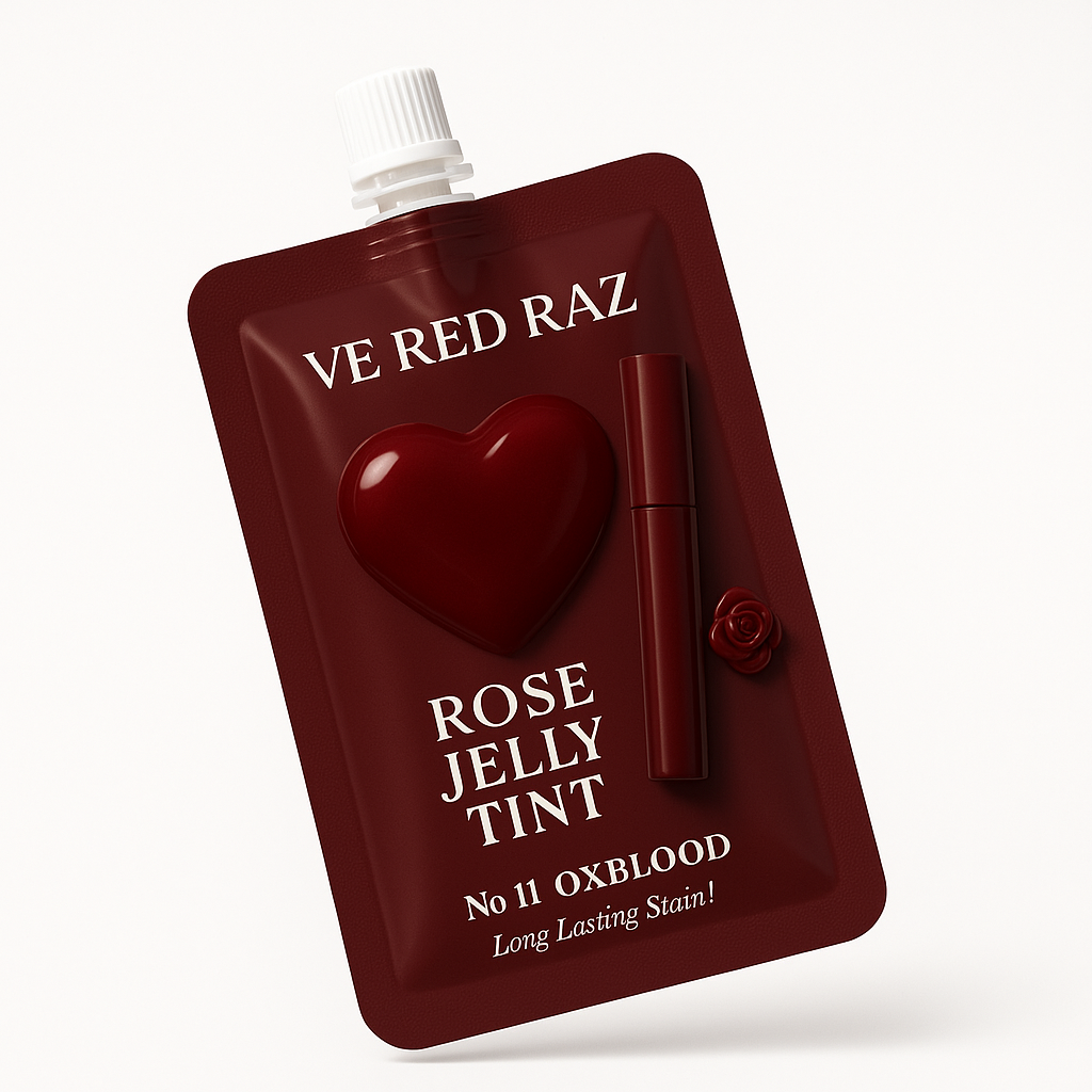 Lip Jelly — Oxblood — Rose-Infused Lip Gloss