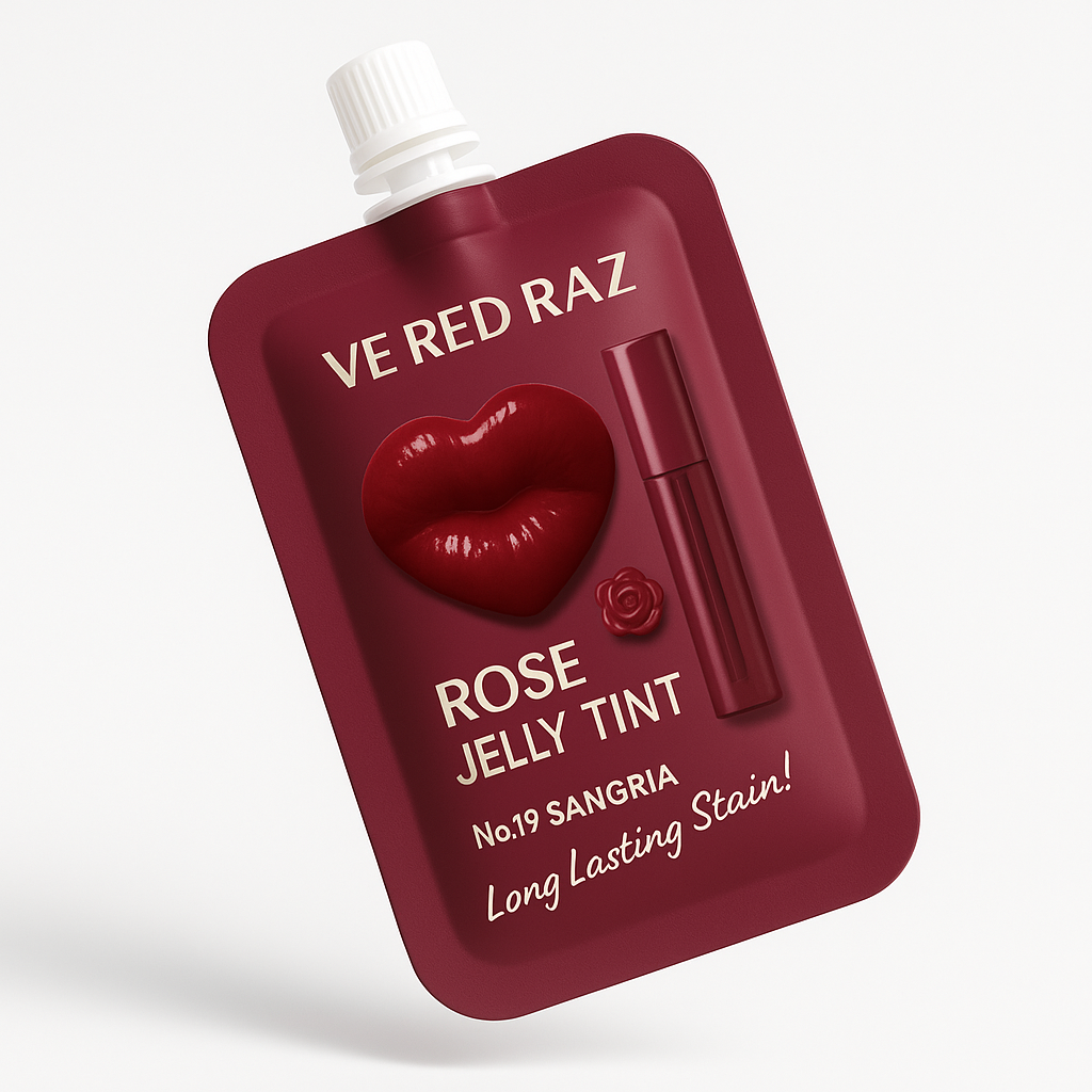 Lip Jelly — Sangria — Rose-Infused Lip Gloss
