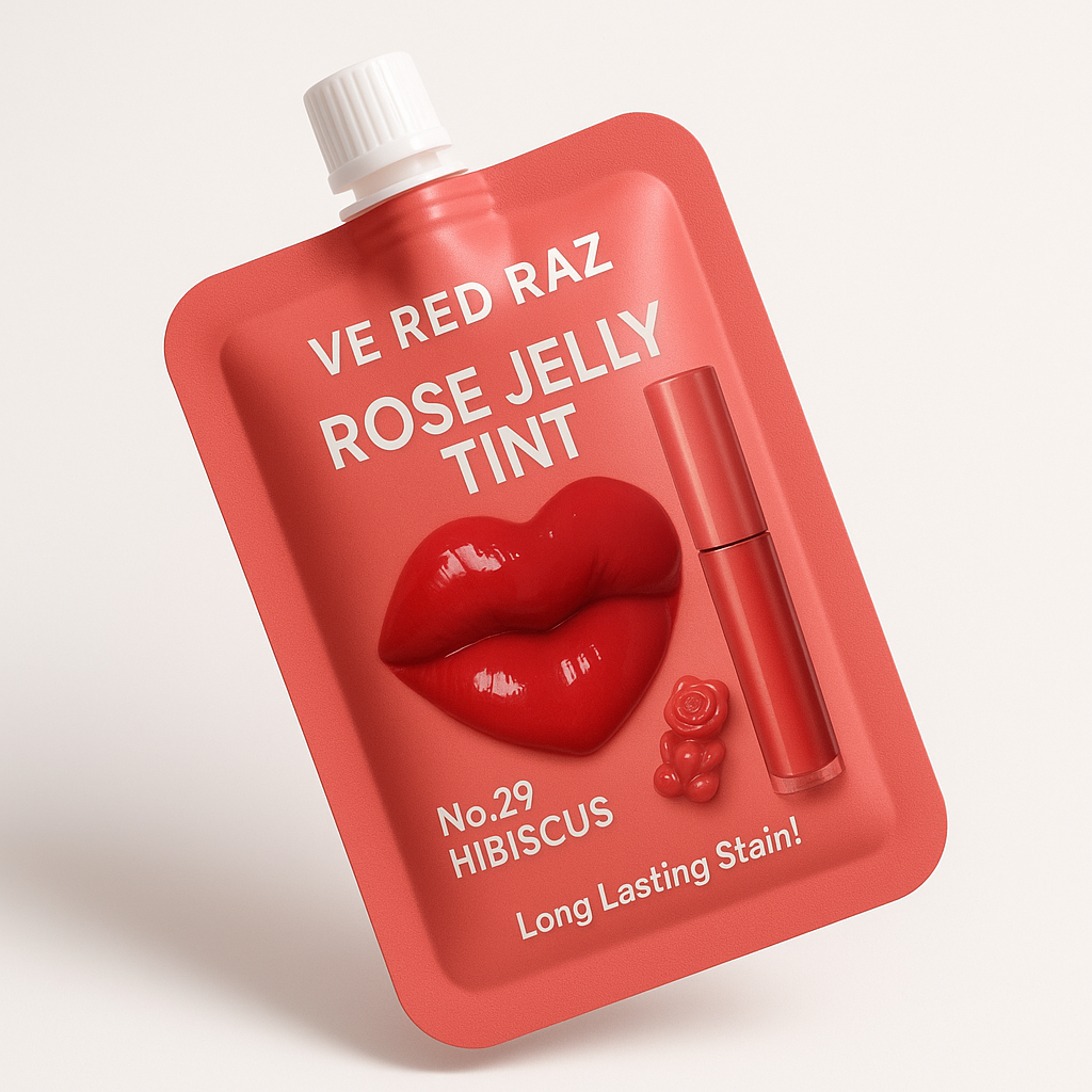 Lip Jelly — Hibiscus — Rose-Infused Lip Gloss
