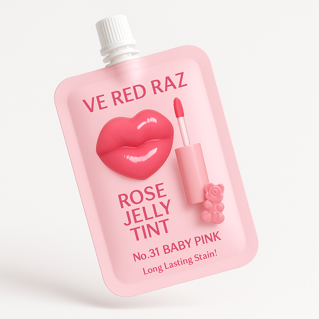 Lip Jelly — Baby Pink — Rose-Infused Lip Gloss