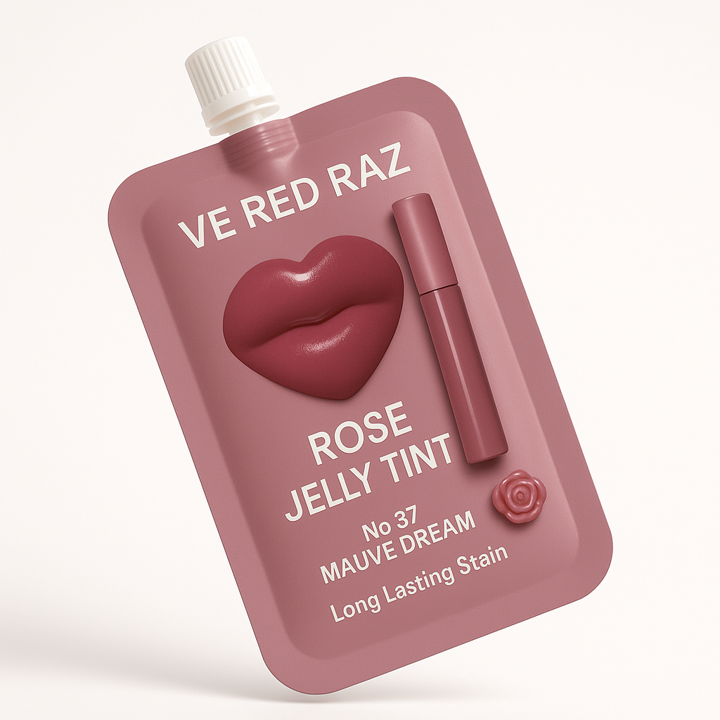 Lip Jelly — Mauve Dream — Rose-Infused Lip Gloss