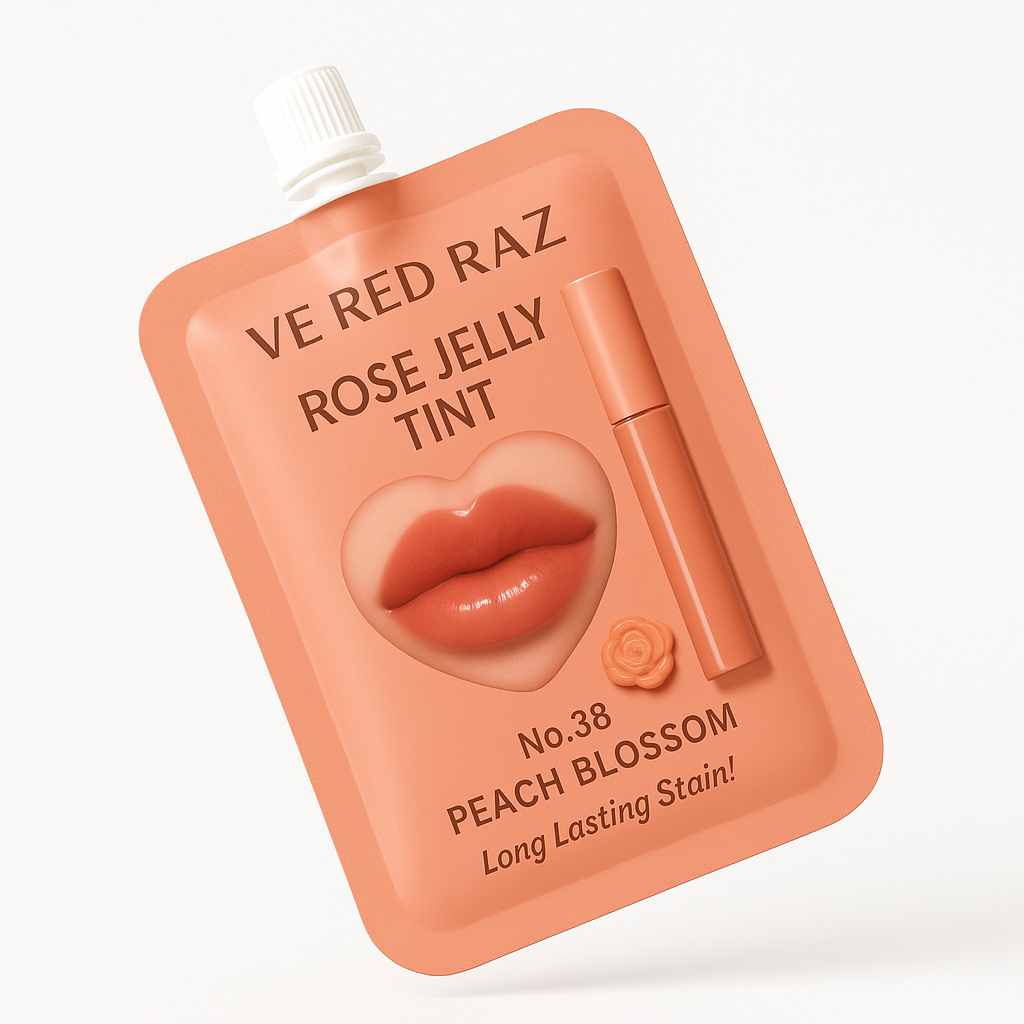 Lip Jelly — Peach Blossom — Rose-Infused Lip Gloss