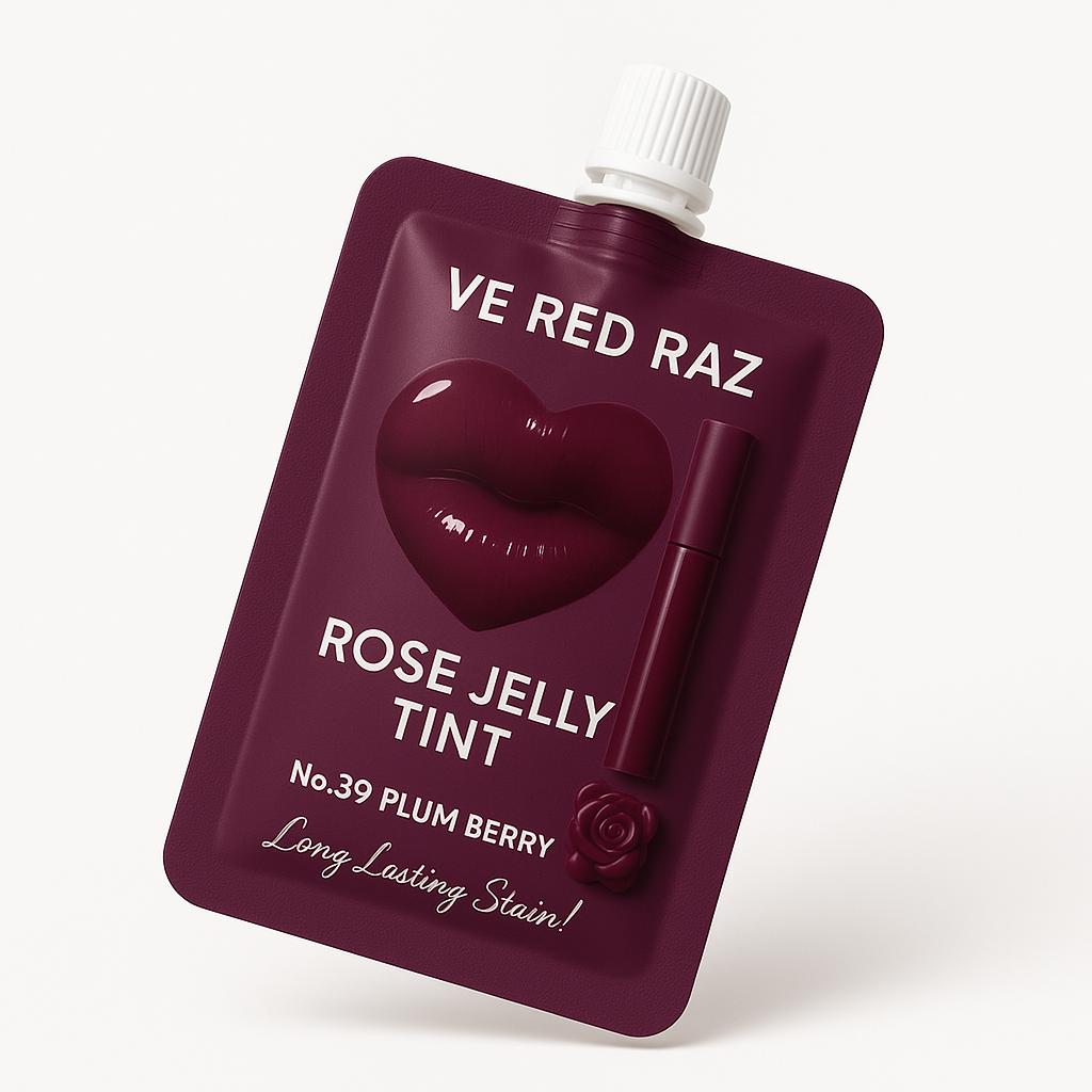Lip Jelly — Plum Berry — Rose-Infused Lip Gloss