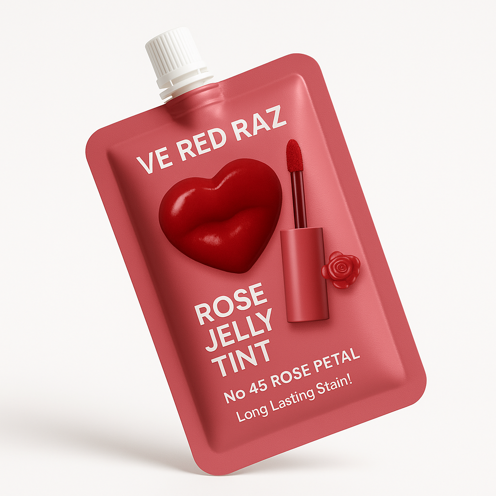 Lip Jelly — Rose Petal — Rose-Infused Lip Gloss