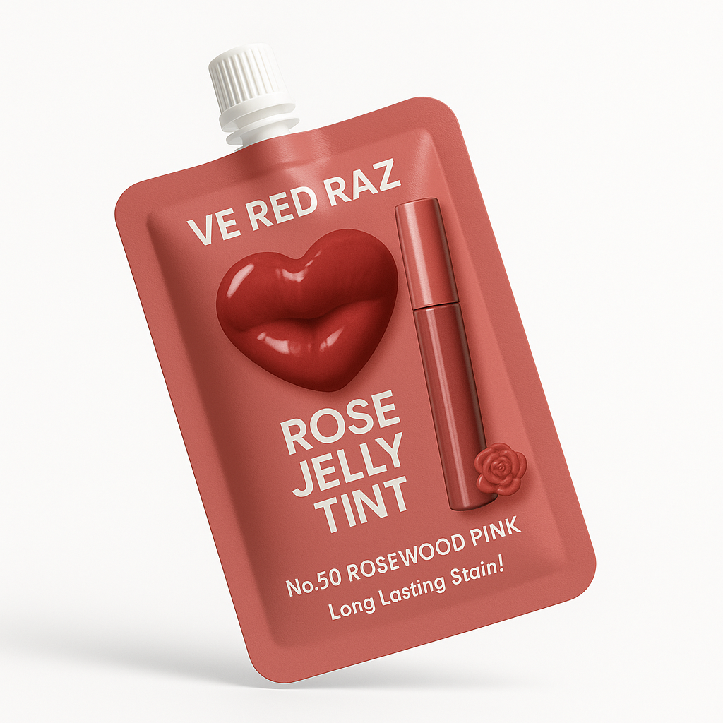 Lip Jelly — Rosewood Pink — Rose-Infused Lip Gloss