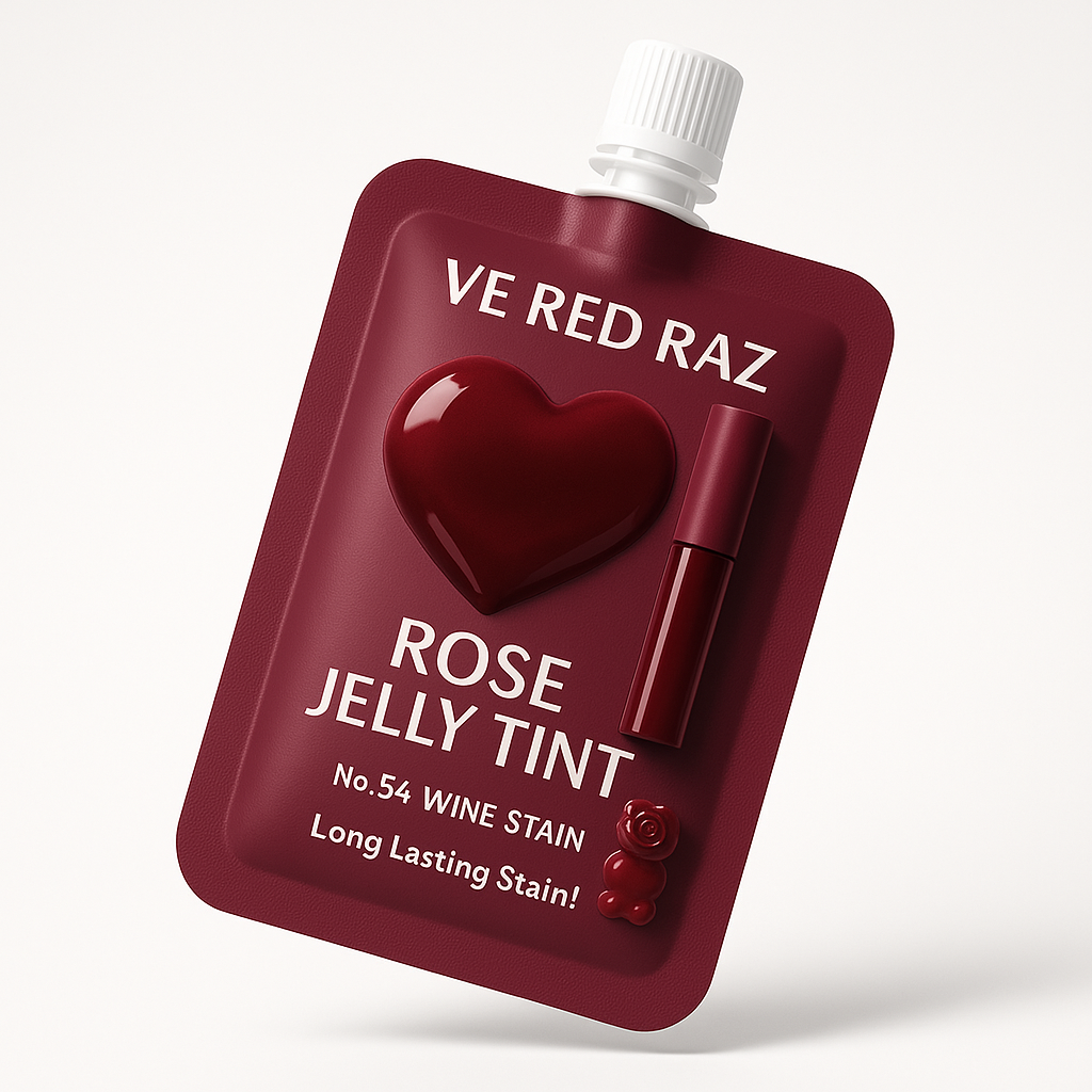 Lip Jelly — Wine Stain — Rose-Infused Lip Gloss