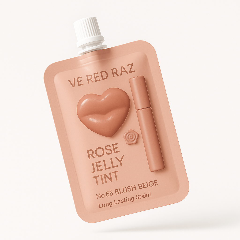 Lip Jelly — Blush Beige — Rose-Infused Lip Gloss